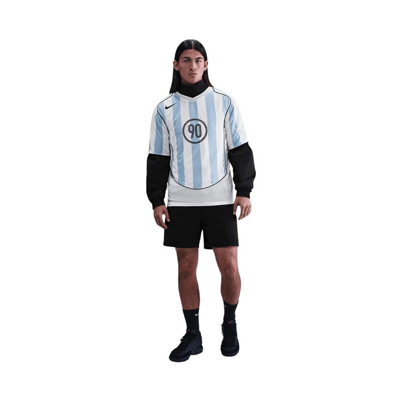 NIKE Trikot Total 90 světlemodrá / černá / bílá