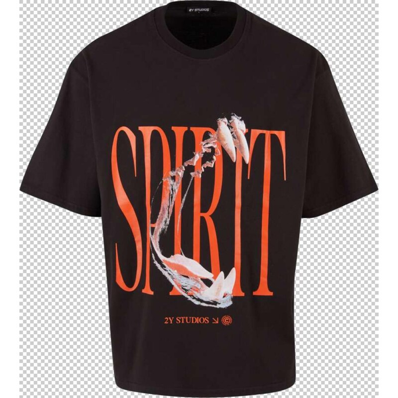 2Y Studios Tričko Spirit červená / černá / bílá