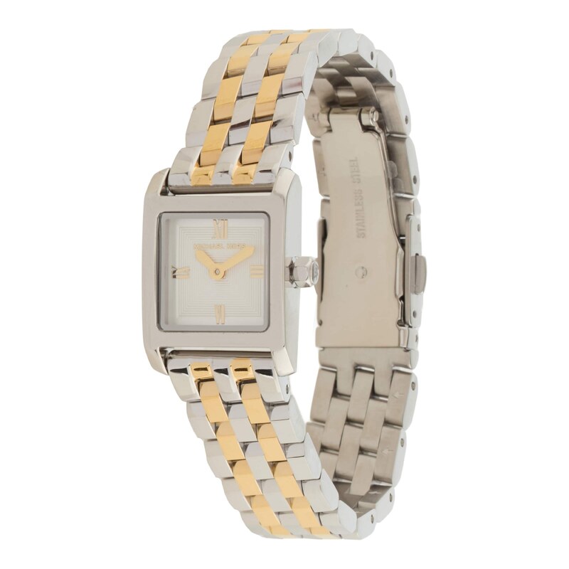 MICHAEL Michael Kors Analogové hodinky GEORGIE zlatá / stříbrná