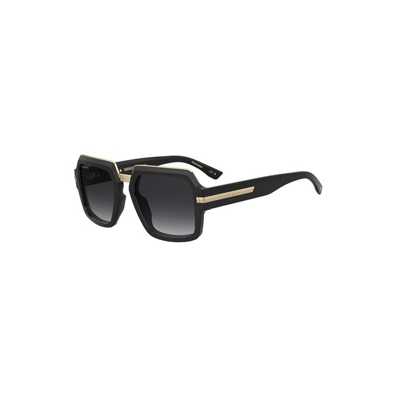 DSQUARED2 Sluneční brýle zlatá / černá