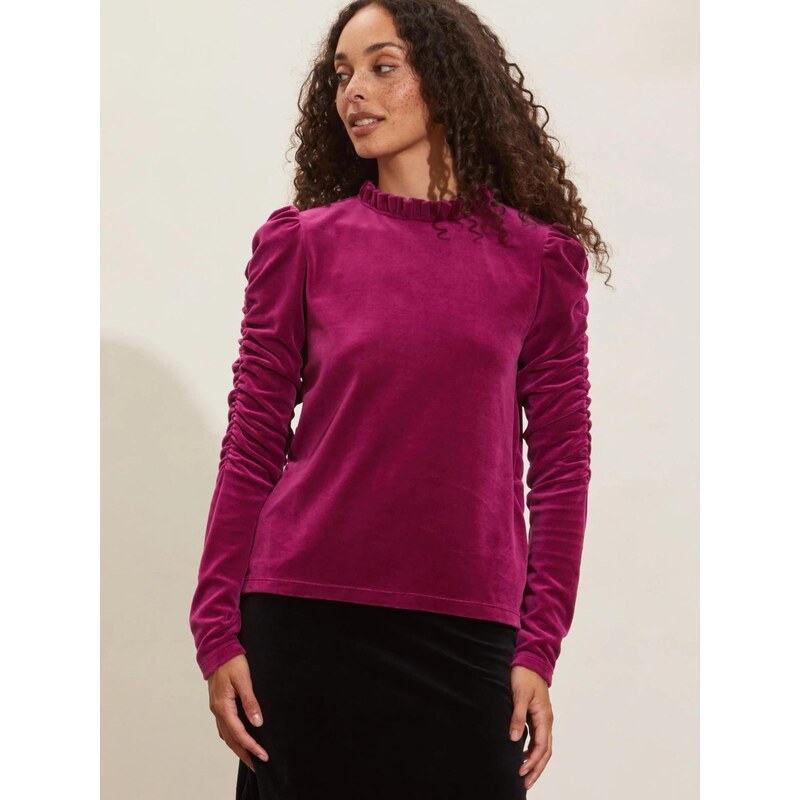 Odd Molly Top magenta