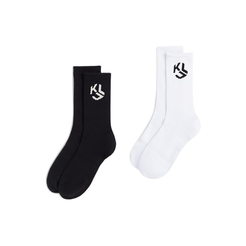 KARL LAGERFELD JEANS Ponožky  Mittellange Socken mit Monogramm –