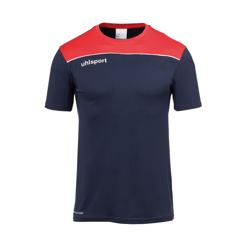 UHLSPORT Funkční tričko marine modrá / červená