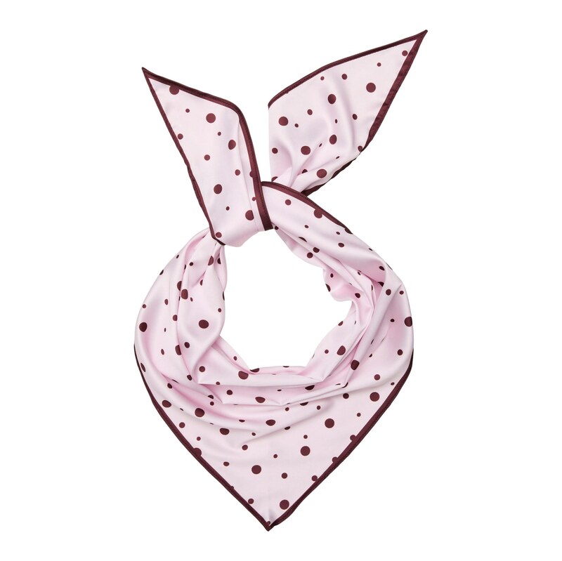 VERO MODA Šála VMELENA bobule / růžová