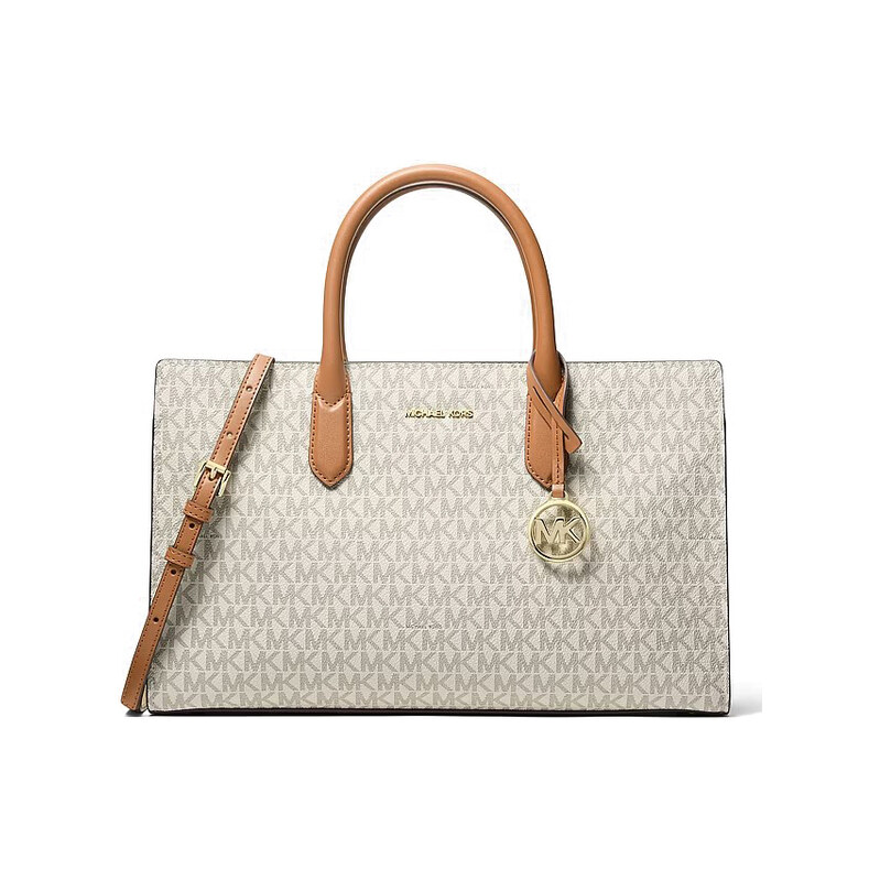 Michael Kors velká kabelka do ruky logo vanilla