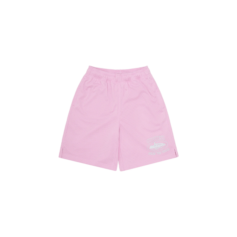 Corteiz Alcatraz Mesh Shorts Pink