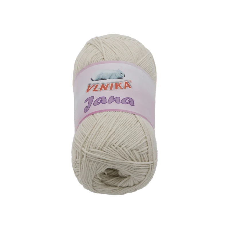 Bellatex Příze JANA 100g / 330 m Natur