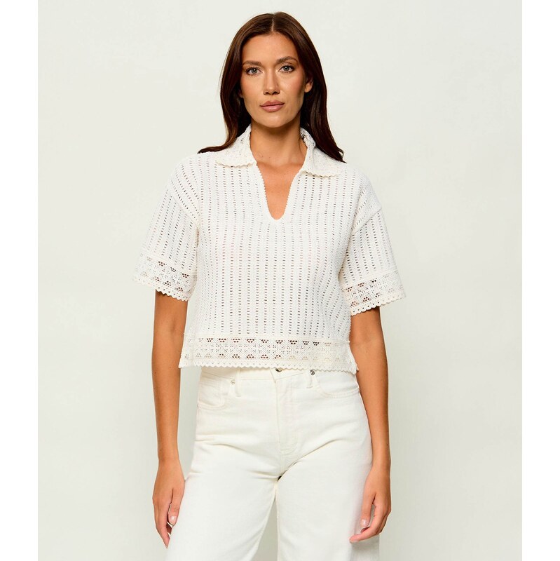 AllSaints Polokošile Elma | Cropped Fit