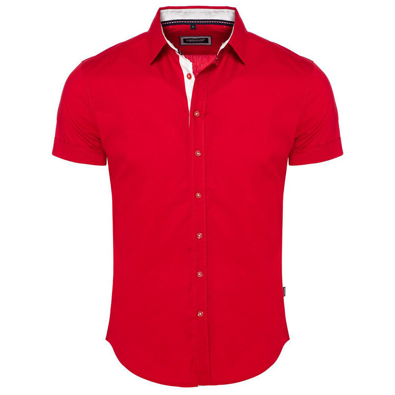 CARISMA košile pánská 9102 krátký rukáv slim fit