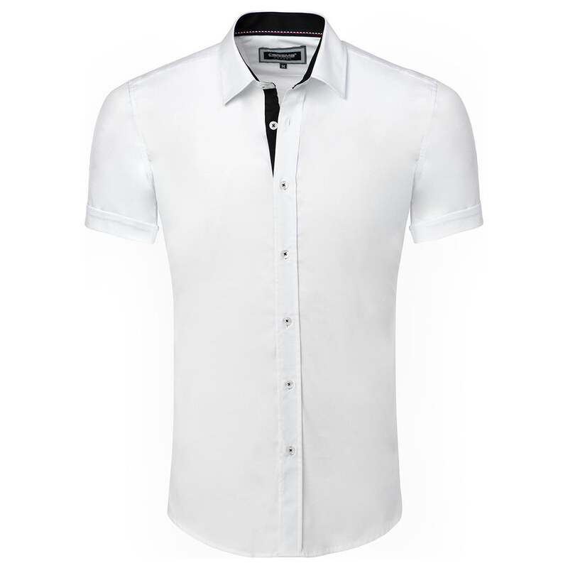 CARISMA košile pánská 9102 krátký rukáv slim fit