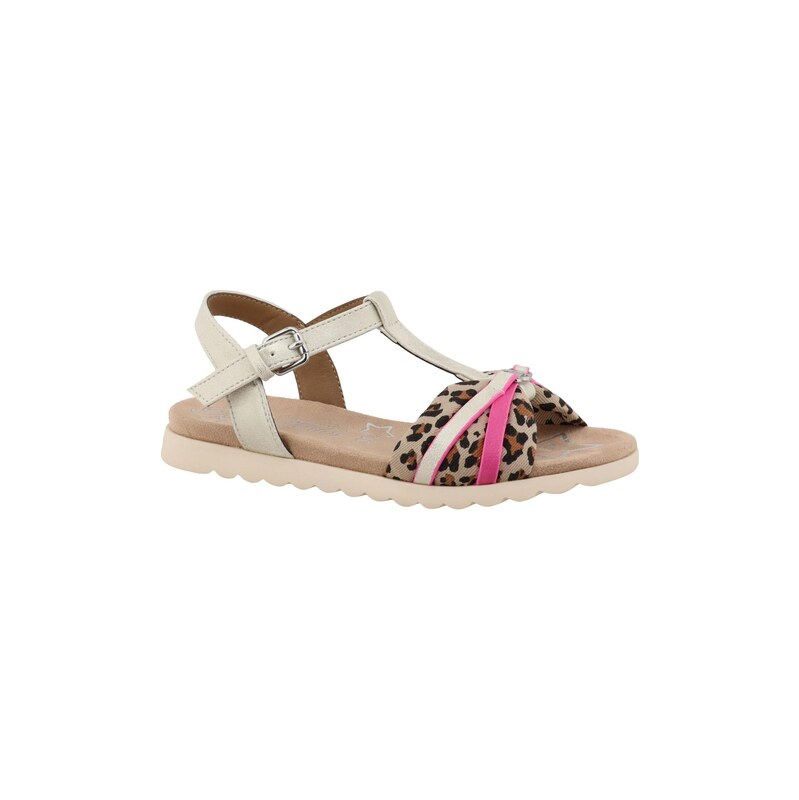 TOM TAILOR Sandály béžová / čokoládová / mokka / pink