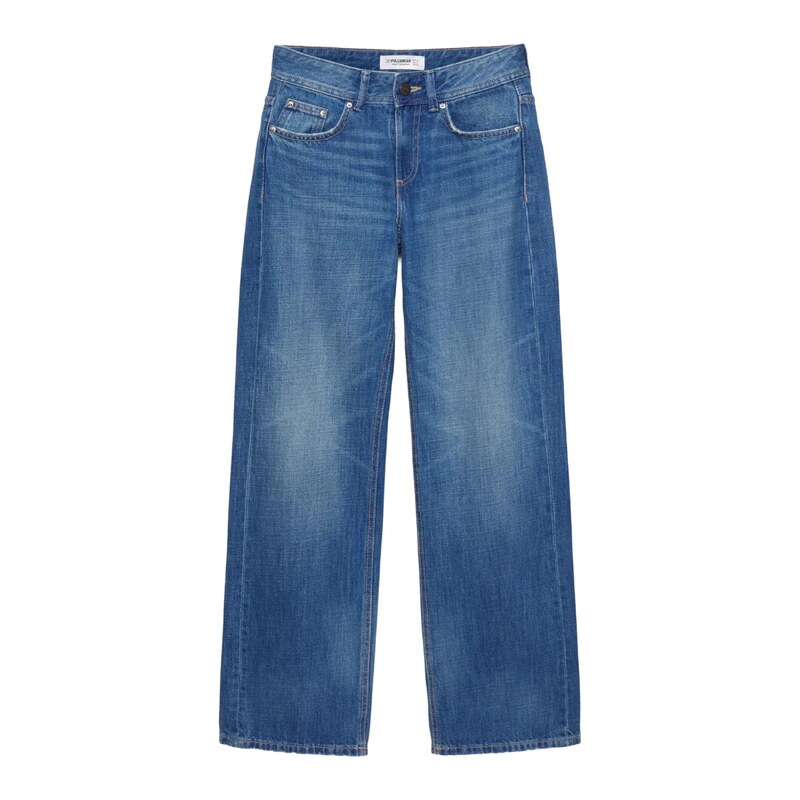 Pull&Bear Džíny modrá džínovina