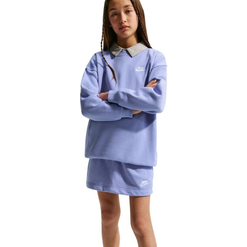 Dětská mikina Sportswear Club Fleece light purple model 22207915