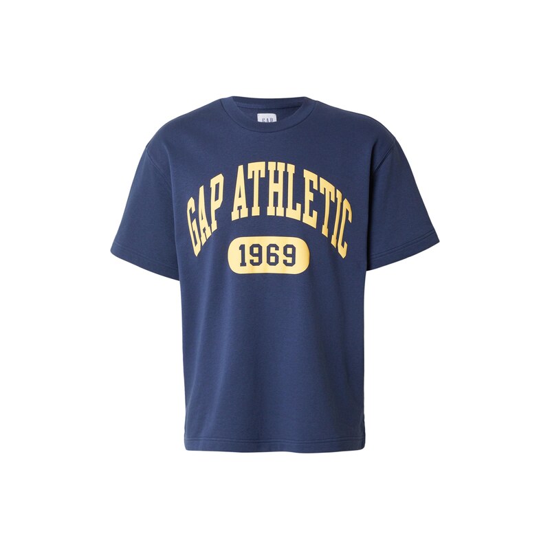 GAP Mikina ATHLETIC námořnická modř / žlutá