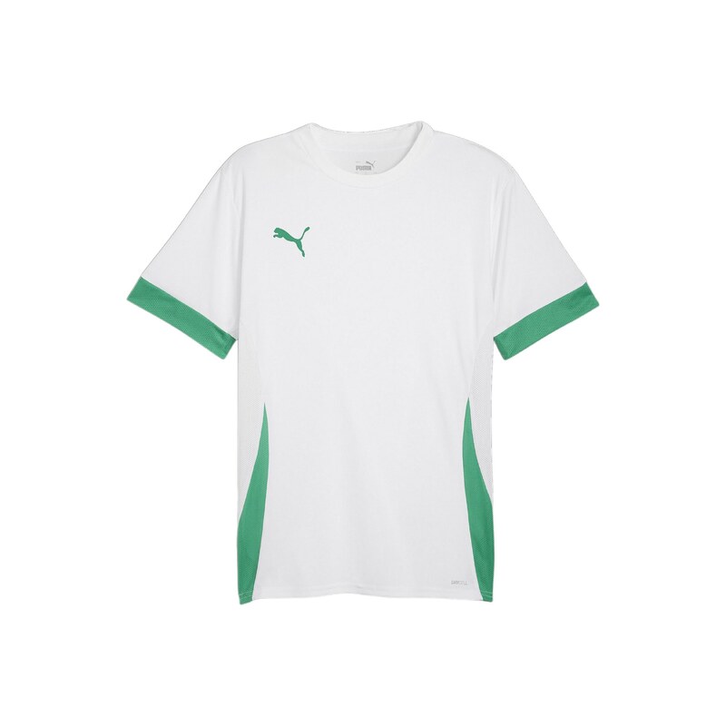PUMA Funkční tričko zelená / bílá
