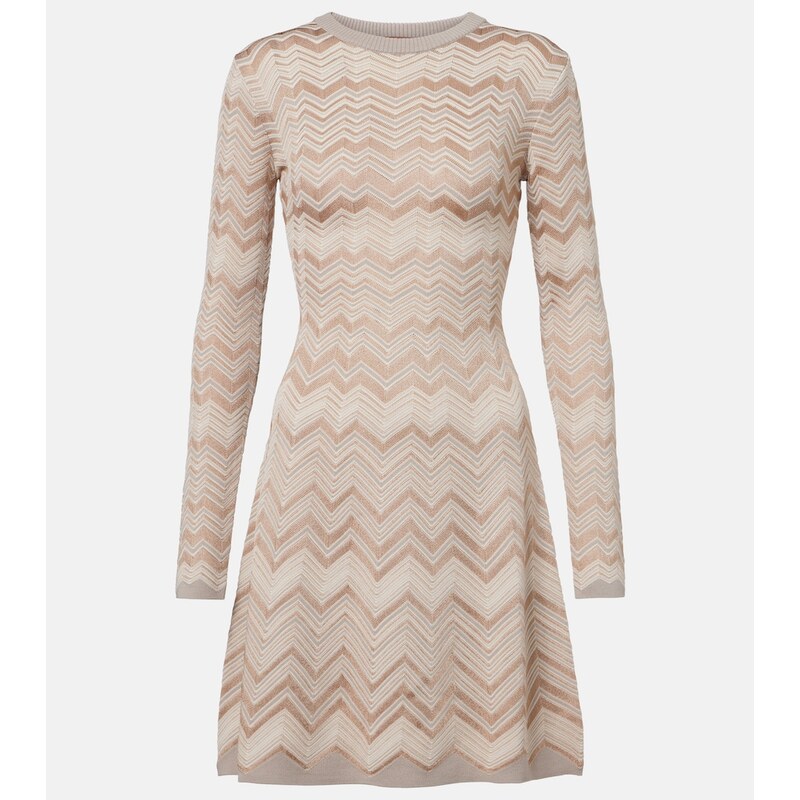 Missoni Zigzag knitted minidress