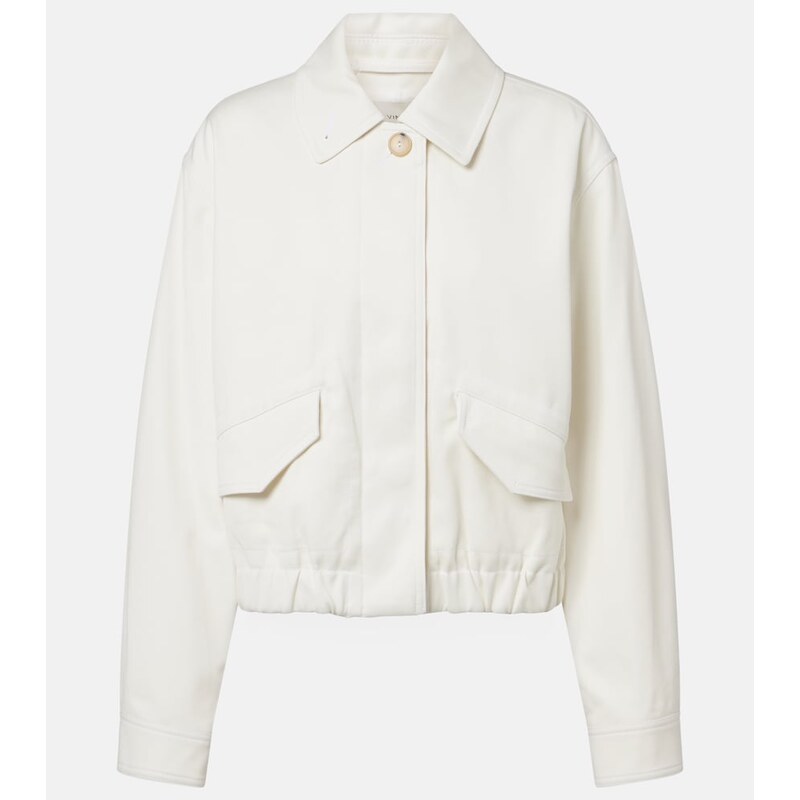 Vince Cotton twill blouson jacket