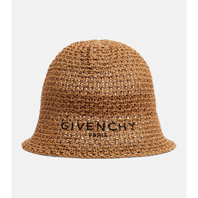 Givenchy Logo woven cotton-blend bucket hat
