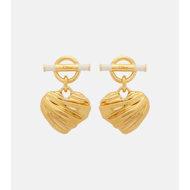 Chloe ChloÃ Heart drop earrings