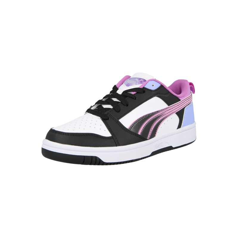 PUMA Tenisky Rebound V6 světlemodrá / šeříková / černá / bílá