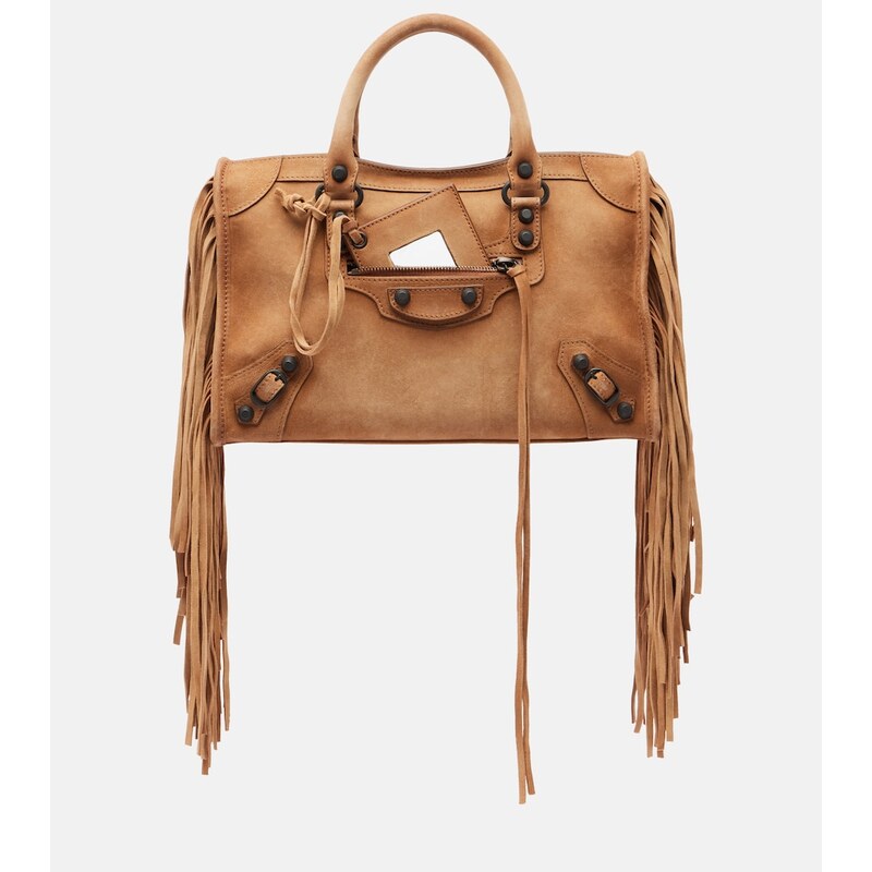 Balenciaga Le City Small leather top-handle bag