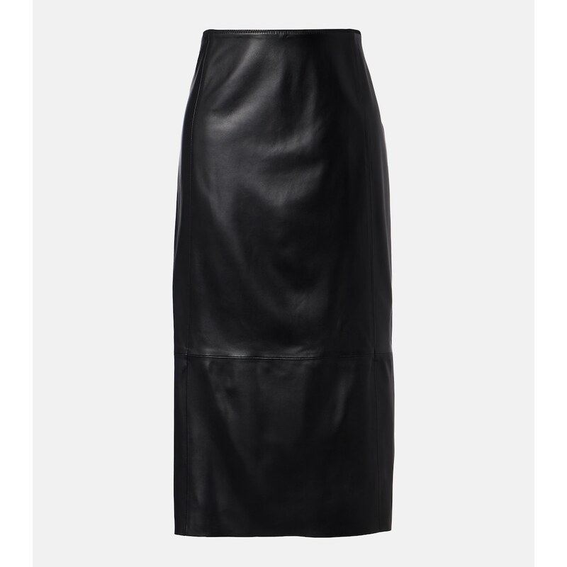 Vince Leather pencil skirt