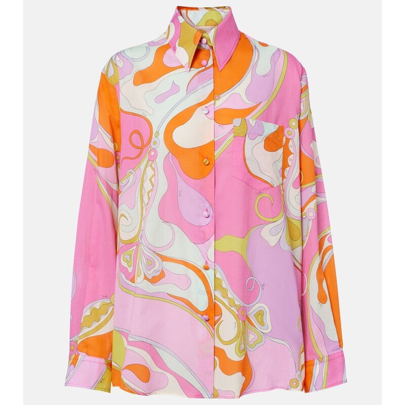 Pucci Orchidee cotton shirt