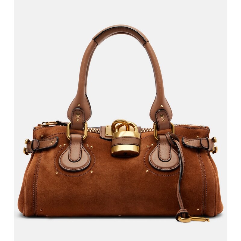 Chloe ChloÃ Paddington suede shoulder bag