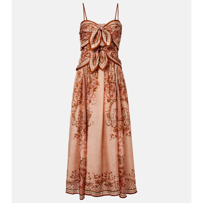 Zimmermann Aster floral silk maxi dress