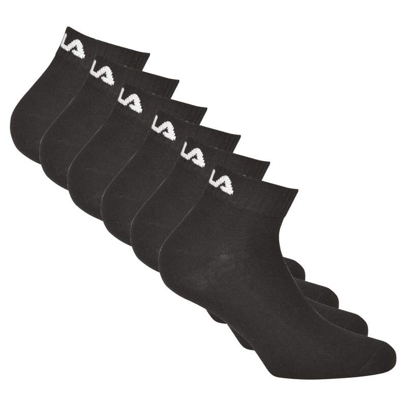 FILA Ponožky černá / bílá