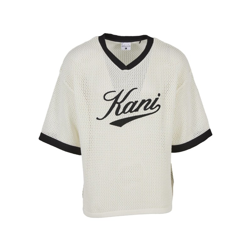 Karl Kani Svetr Varsity černá / offwhite