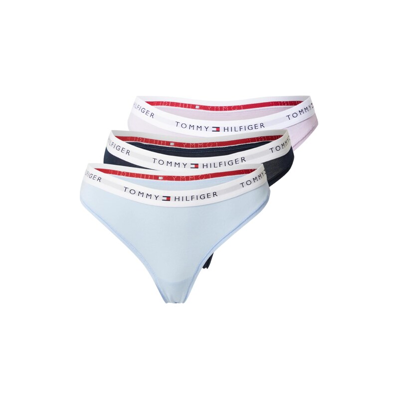 Tommy Hilfiger Underwear Tanga námořnická modř / bílá