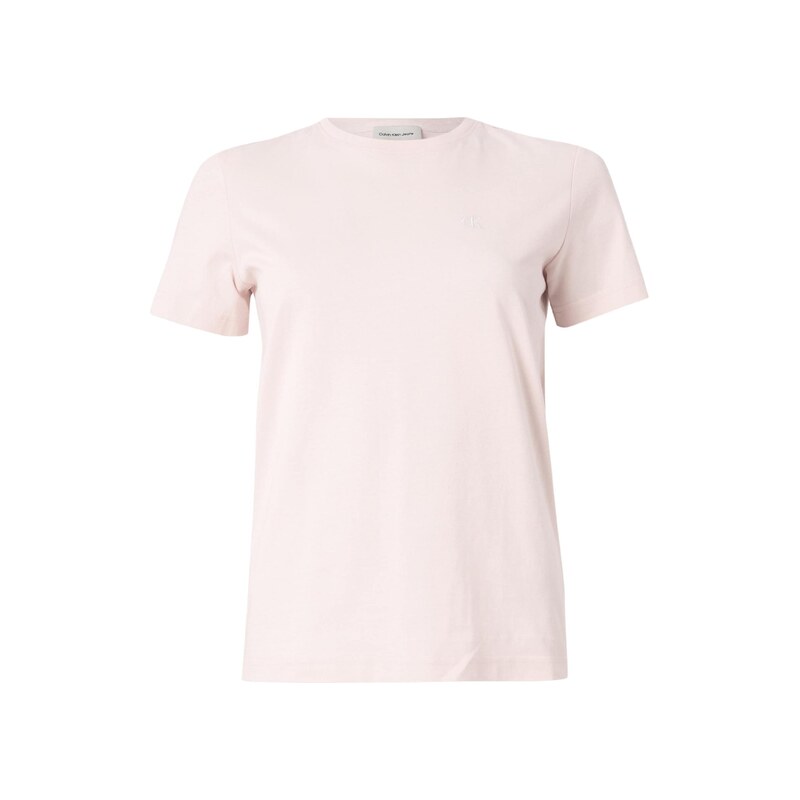 Calvin Klein Jeans Tričko Monogram broskvová