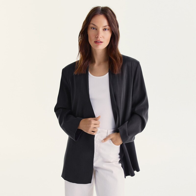 Reserved - LADIES` BLAZER - černý