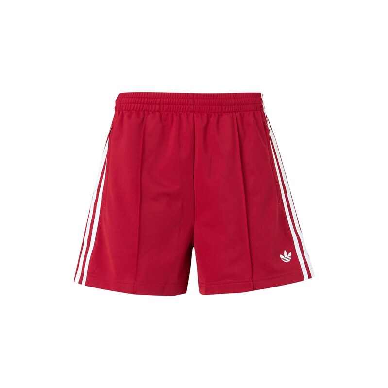 ADIDAS ORIGINALS Kalhoty Firebird Classic rezavě červená / bílá
