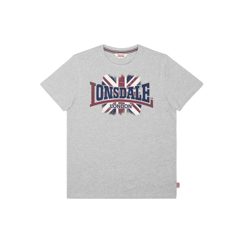 LONSDALE Tričko Ramshaw šedá