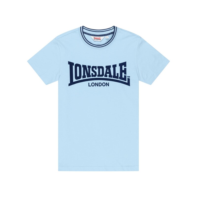 LONSDALE Tričko Potter Newton modrá / tmavě modrá