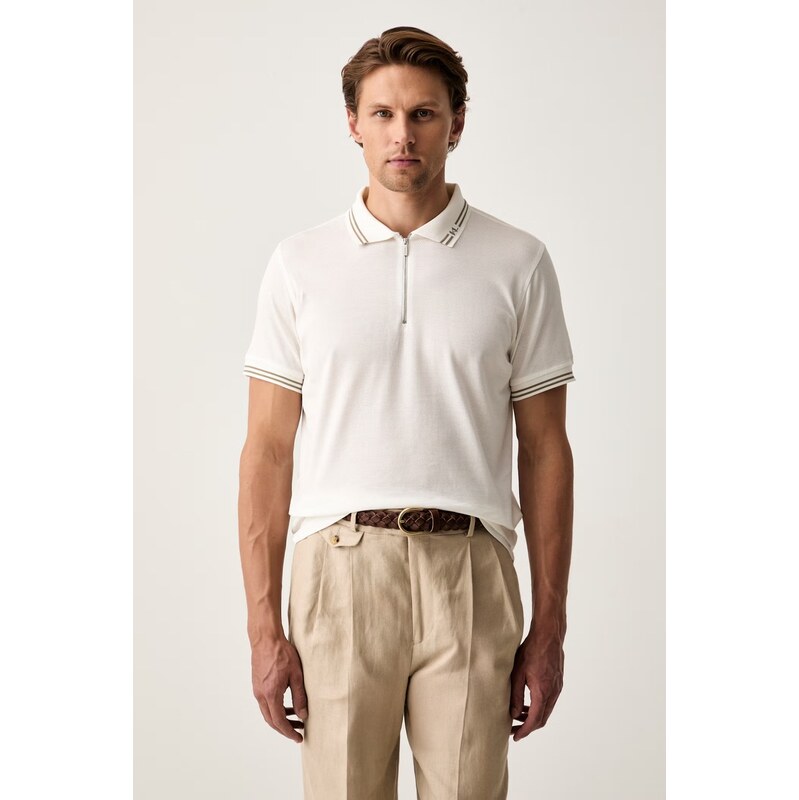 Karl Lagerfeld polo pánské bavlněné