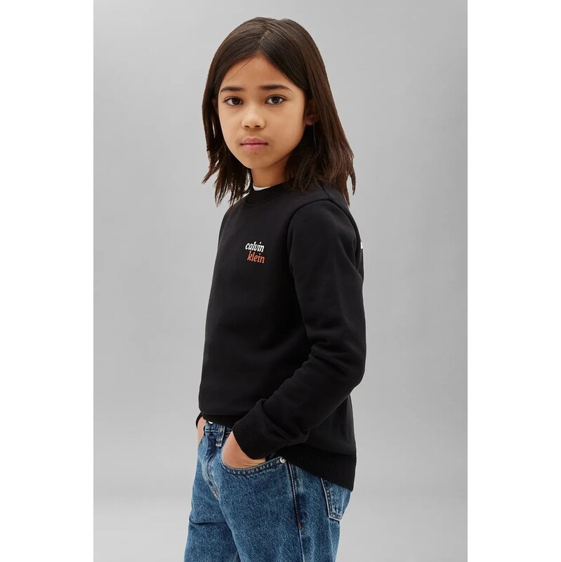 Calvin Klein Jeans mikina dětská s bavlnou