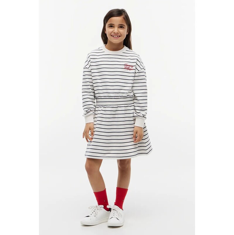 Tommy Hilfiger šaty s bavlnou