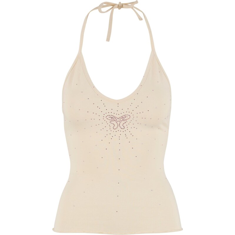 Felicious Top khaki / fialová