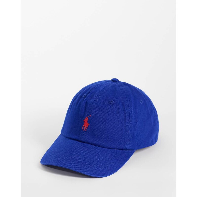 Polo Ralph Lauren icon logo cap in royal blue