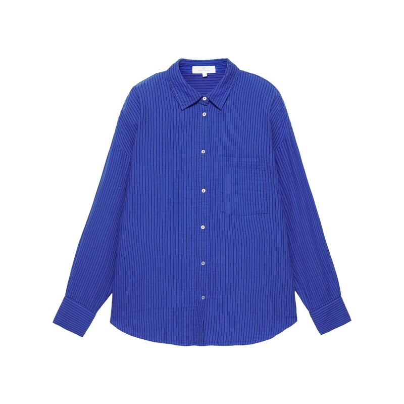 Pull&Bear Halenka PACIFIC modrá / námořnická modř
