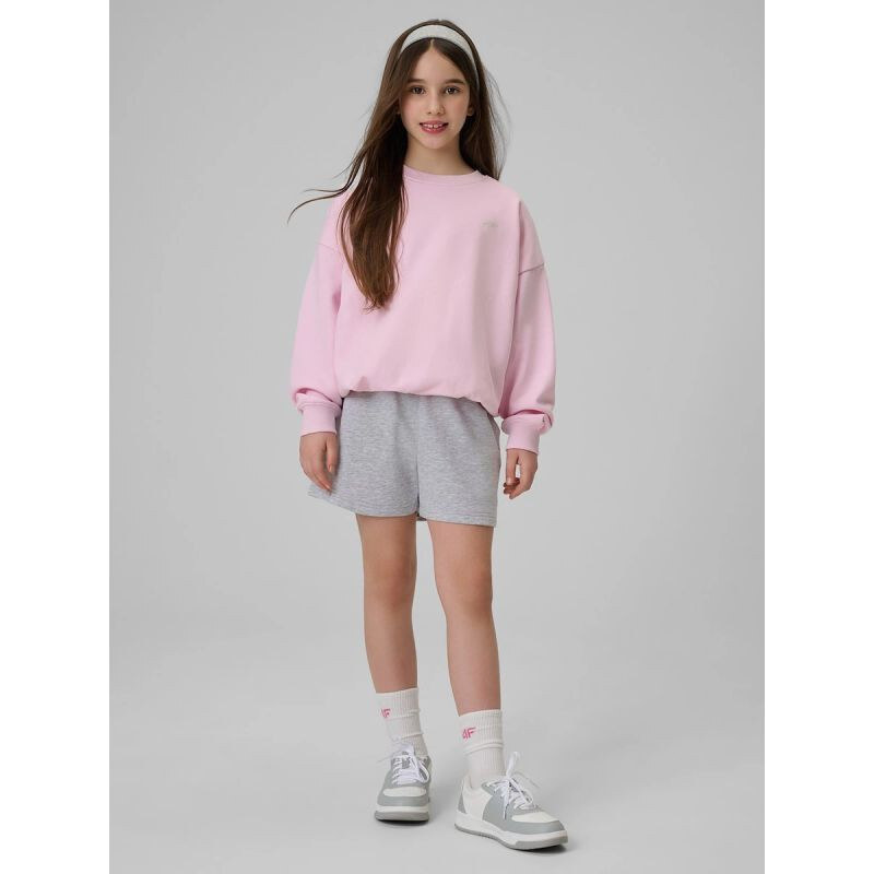 Dívčí teplákové šortky model 22209635 - 4F