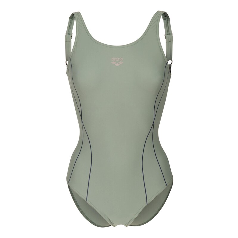 ARENA Stahovací plavky SHAPEWEAR ERIKA B-CUP zelená