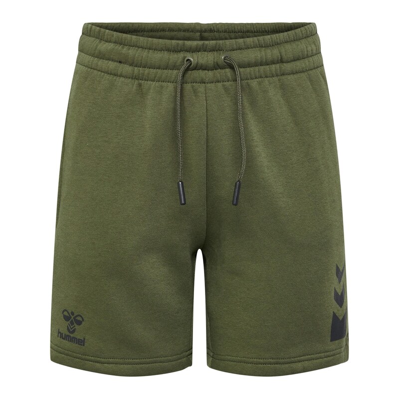 Hummel Sportovní kalhoty Active tmavě zelená / černá