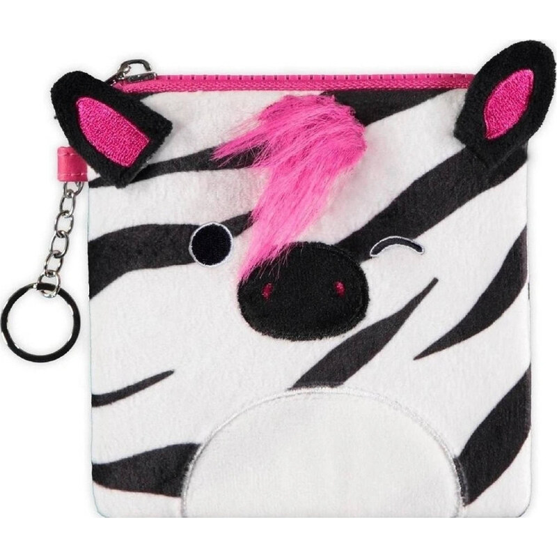 SQM-Difuzed Squishmallows peněženka - zebra Tracey