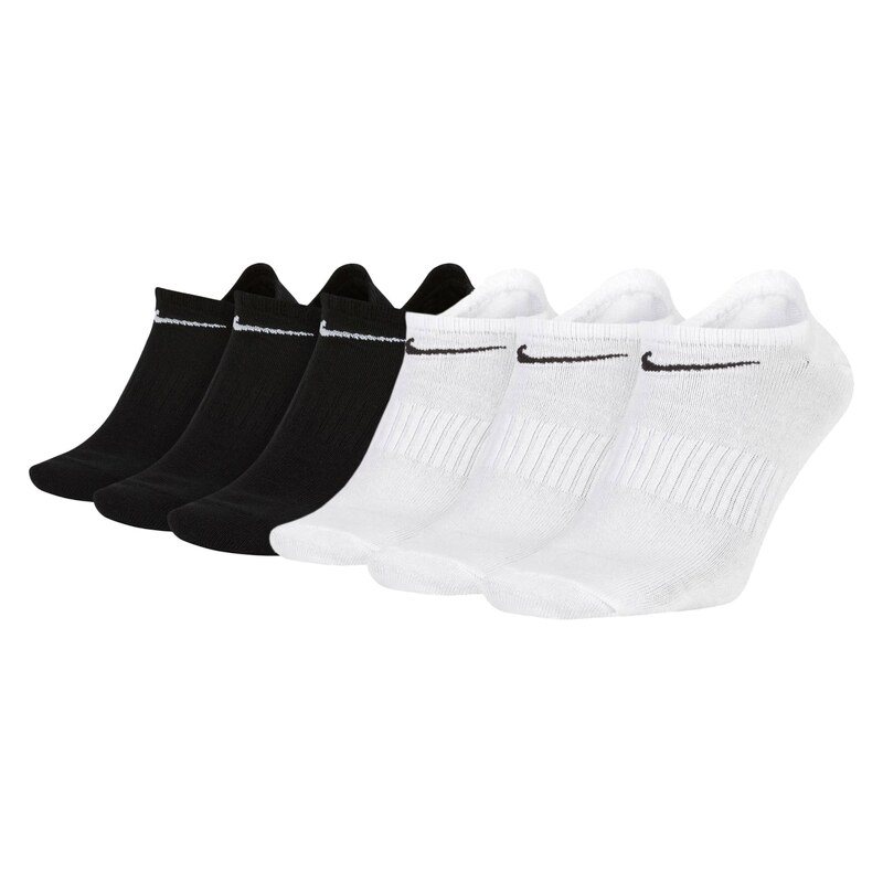 NIKE Sportovní ponožky černá / bílá