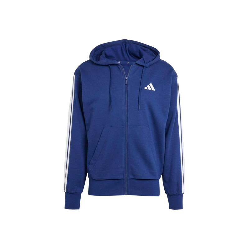 ADIDAS SPORTSWEAR Sportovní mikina ESSENTIALS tmavě modrá / bílá