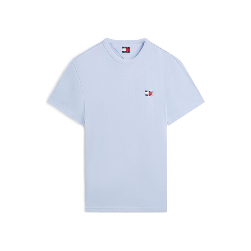 Tommy Jeans Tričko Tommy Badge světlemodrá